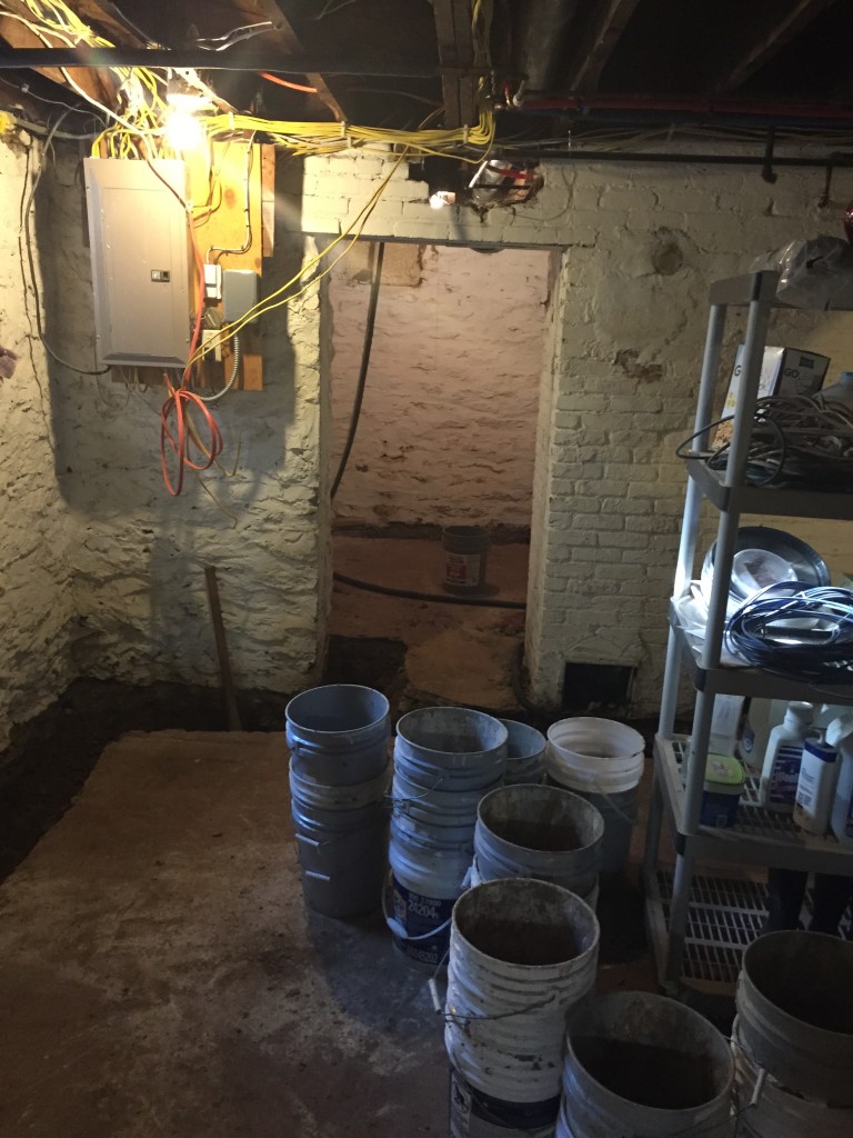 bucket and buckets of mud